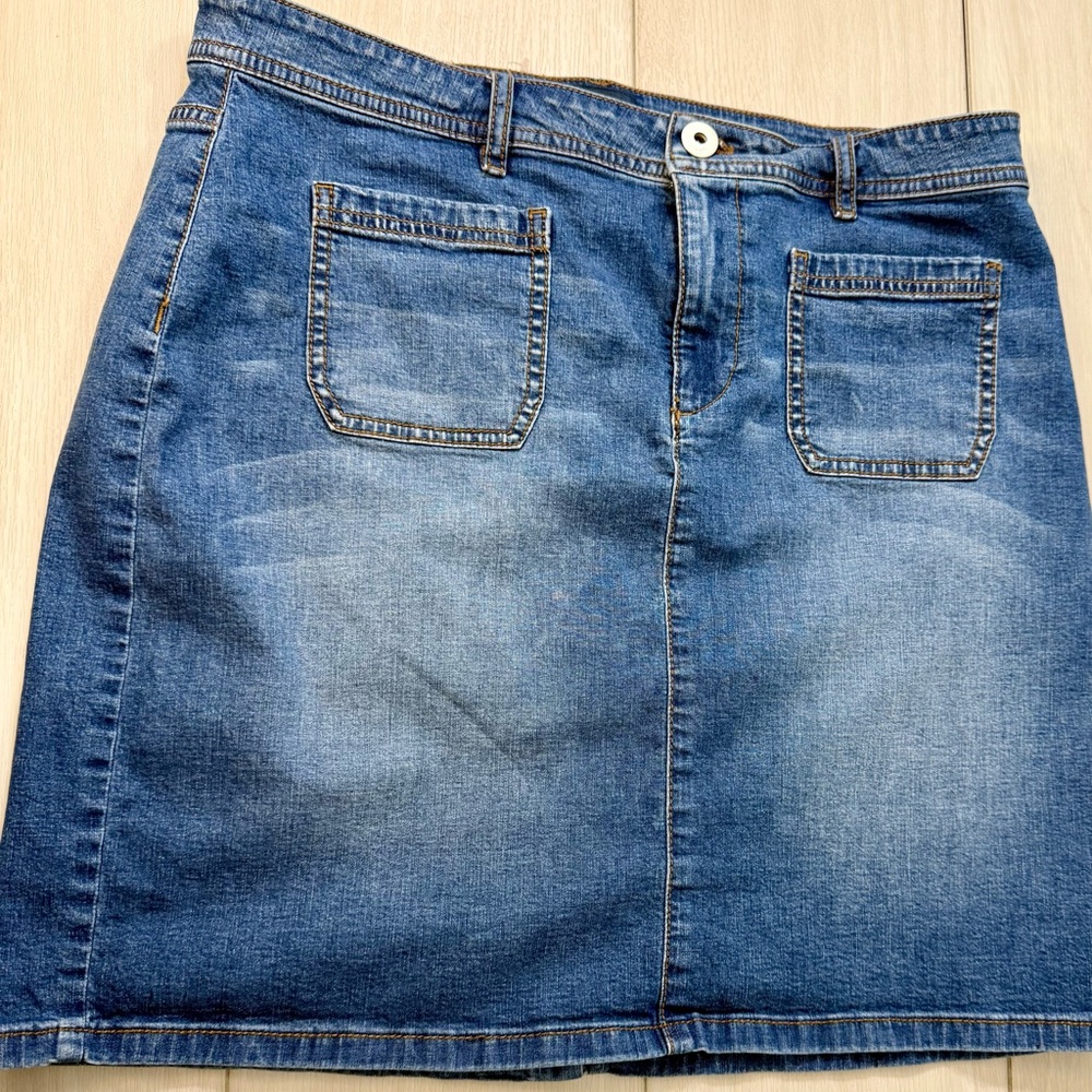 Denim JJill Denim mini skirt MP
